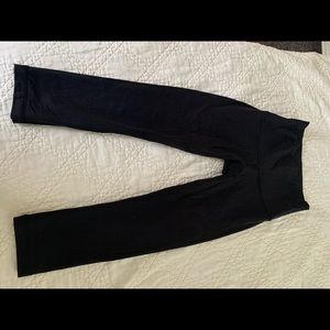 Lululemon Wunder Under High Waisted Crop Black